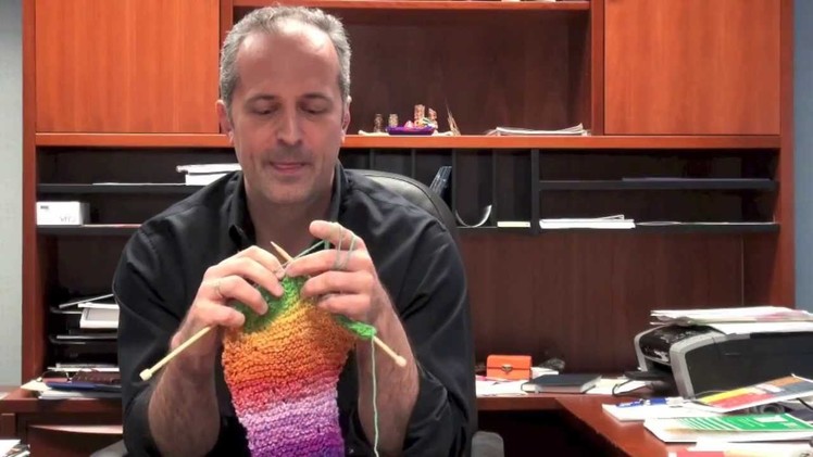 Andrej's Crafting Journey Continues (Real Men Knit!)