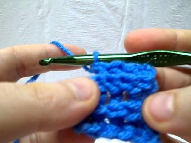 Back Post Double Crochet BPDC