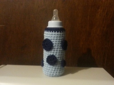Crochet Baby Bottle Huggie- #crochet #Crochetbaby #crochettutorial