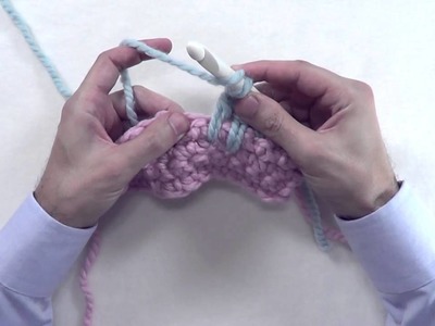 CROCHET HOW-TO: Long Double Crochet 2 Rows Below [Long dc 2RB]