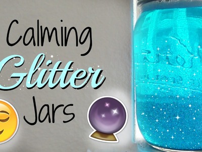 DIY Glitter Mason Jars | Room Decor