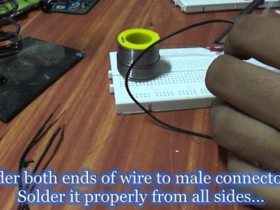 DIY : Male to Male Jumper Wires