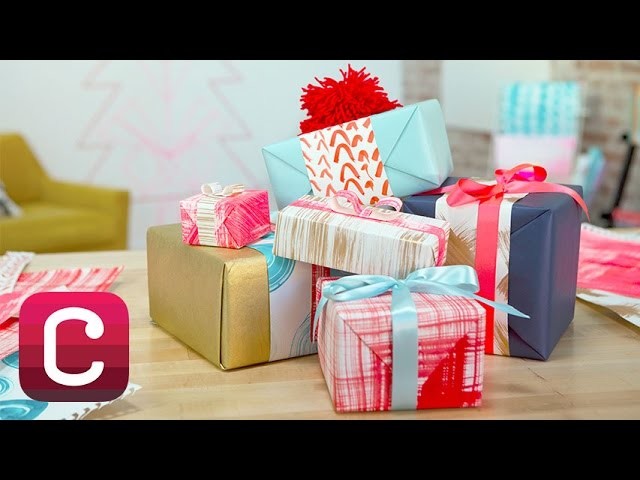 DIY Painted Holiday Gift Wrap with Courtney Cerruti