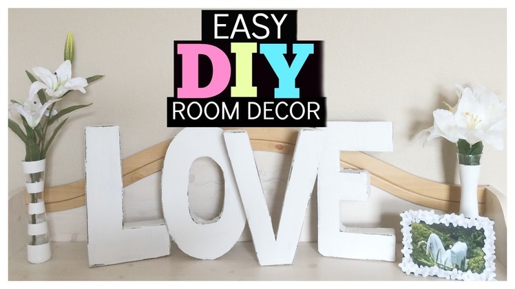 DIY ROOM DECOR 2015!