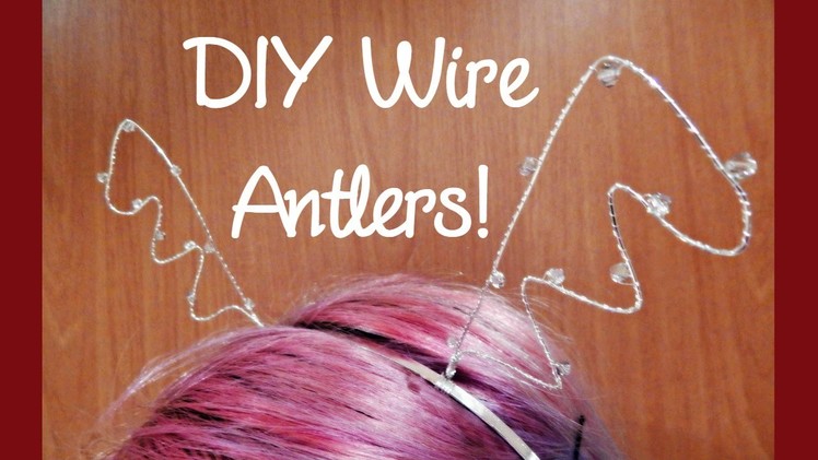DIY Wire Antlers ¦ The Corner of Craft