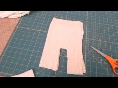 Easy DIY newborn pants tutorial