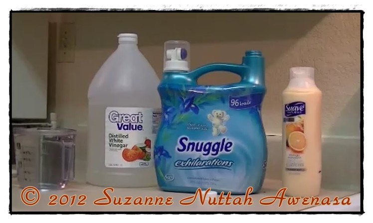 Homemade Fabric Softener - Quick Easy And Inexpensive