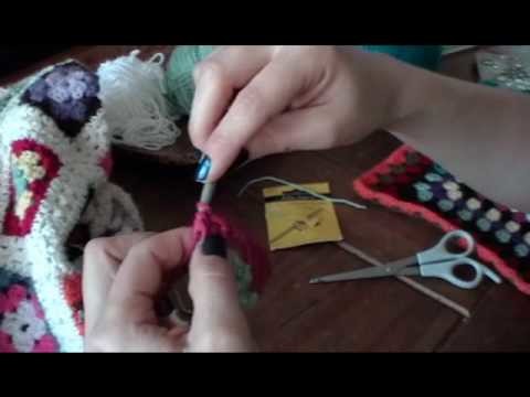 How to crochet a granny square, part 3 (of 3)