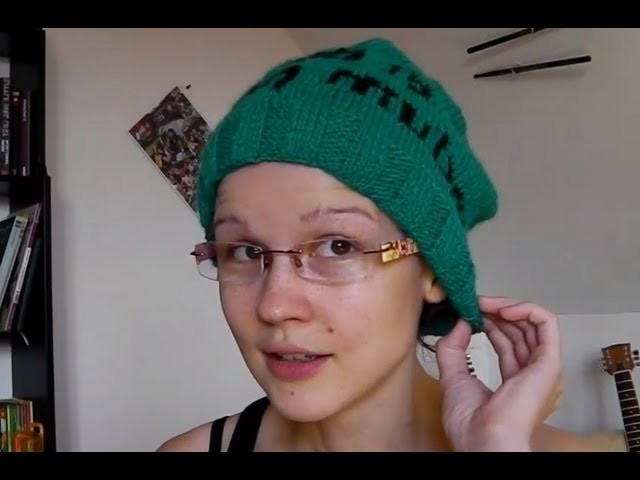 How to knit a hat for left handed