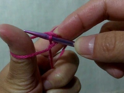 How to knit- Cast On (Clear Version)