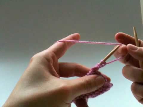 How to Knit - Twisted Loop Cast On