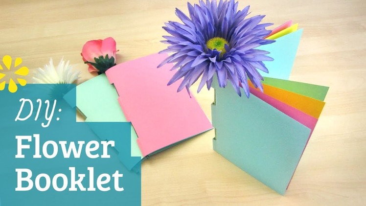 How to Make a Book: Flower Booklet