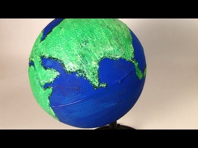 How to make a Globe using ball - DIY