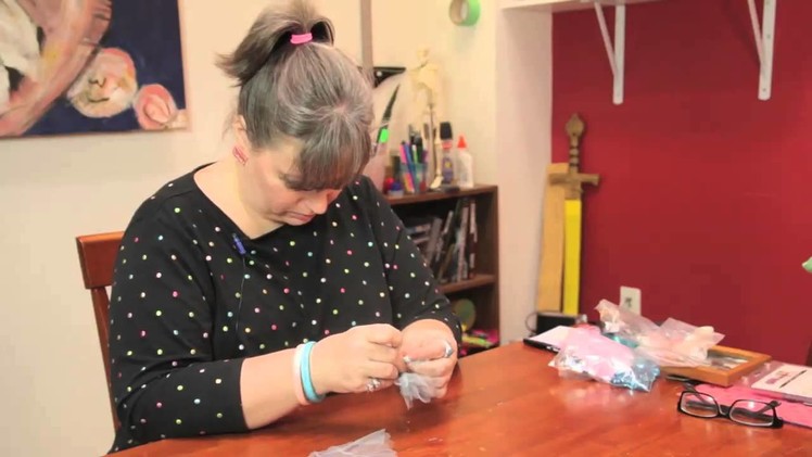 How to Make a Tulle Ponytail Holder : Cute Crafts
