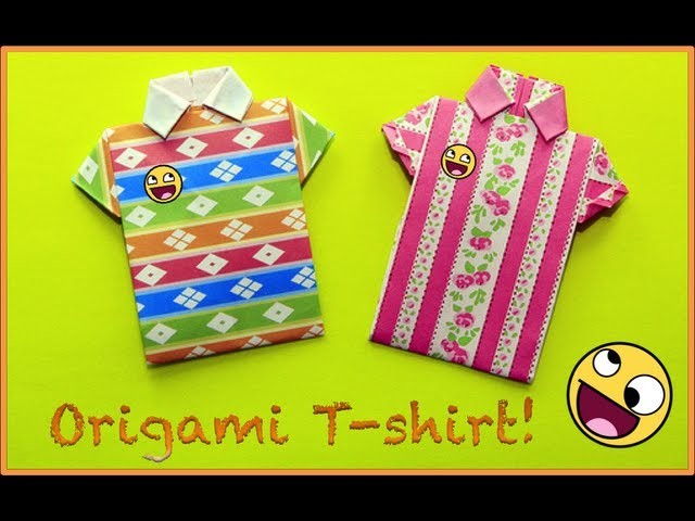 How to make an Origami T-shirt
