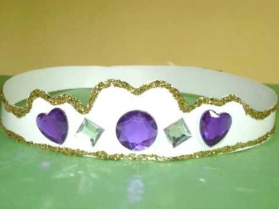 How to make crown or tiara for your little Princess - EP