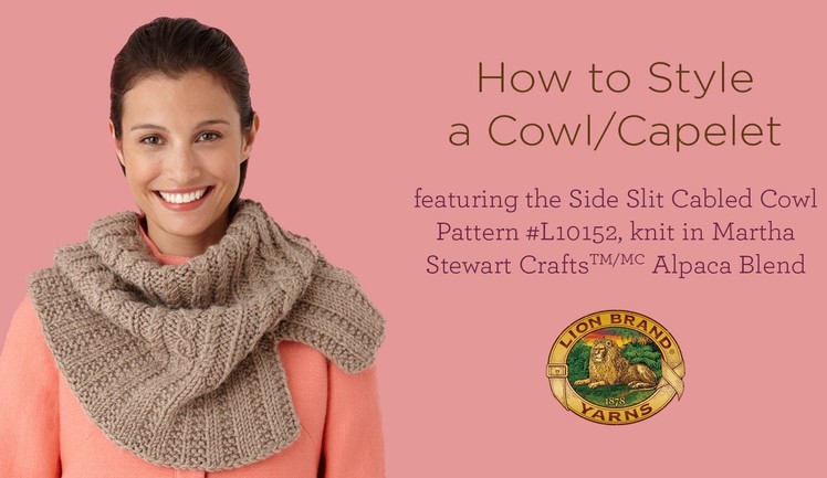 How to Style a Cowl.Capelet
