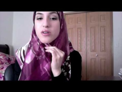 How to Wear a Basic Square Scarf (Hijab Tutorial)