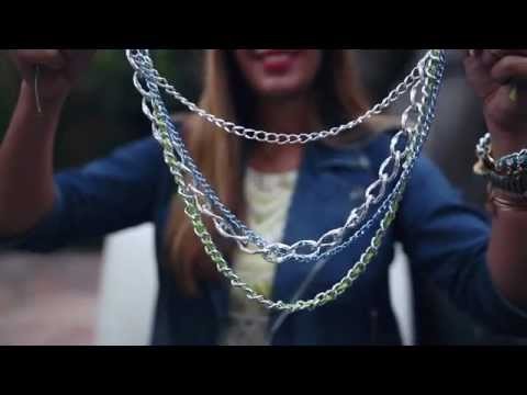 I SPY DIY VIDEO | Spike and Chain necklace