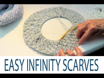 Infinity Scarves: Easy Knitting Patterns