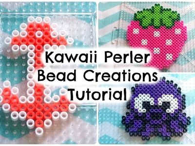 Kawaii Perler Bead Creations