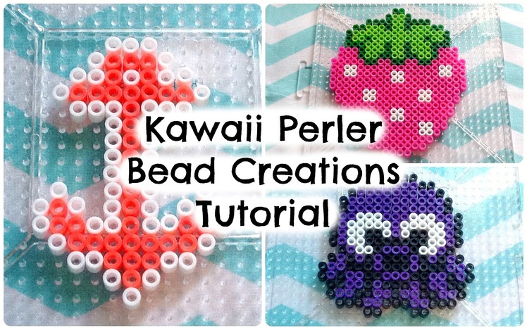 Kawaii Perler Bead Creations
