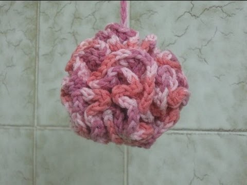 Loofah - Left Handed Verison - Crochet Tutorial