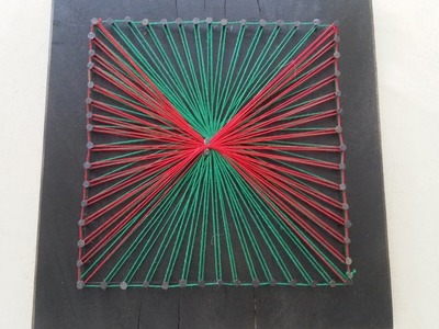 Make Simple 2 Tone String Art - DIY Crafts - Guidecentral