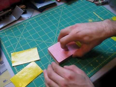 Mini Tutorial - Duct tape playing card holder