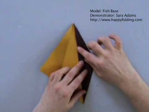 Origami Basics: Fish Base