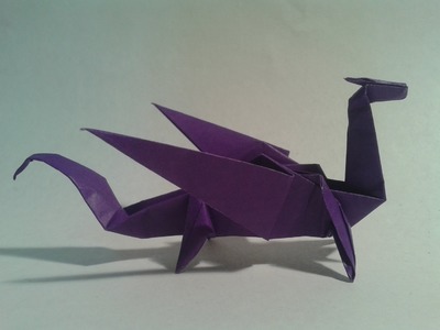 Origami - How to make an easy origami dragon