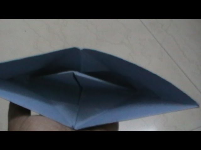 Paper boat craft ( Tamil ) - paper craft by a kid for the kids - using origami