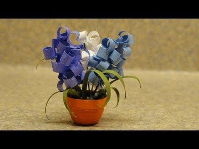 Quilled Miniature Plants:Hyacinths