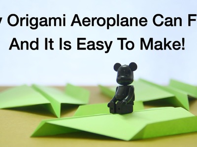 Simple Origami For Kids - Aeroplane