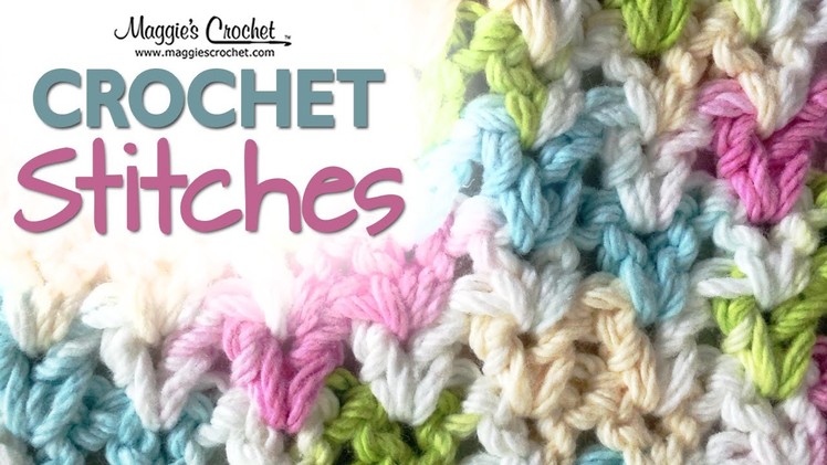 Stitch Repeat V-Stitch Free Crochet Pattern - Left Handed