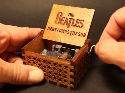 The Beatles - Here Comes The Sun Music Box (Invenio Crafts)