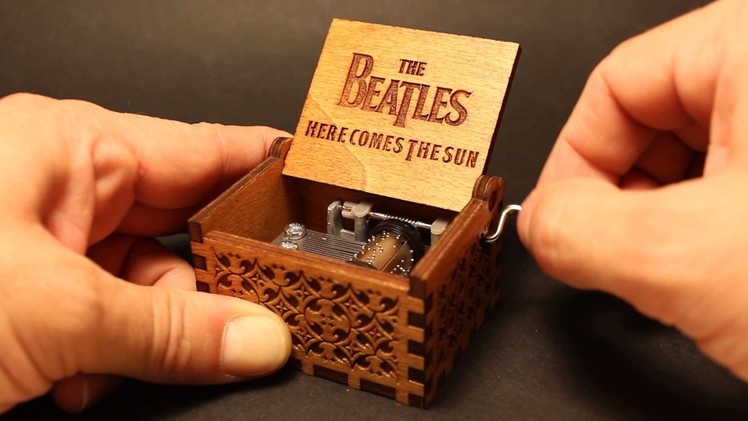 The Beatles - Here Comes The Sun Music Box (Invenio Crafts)