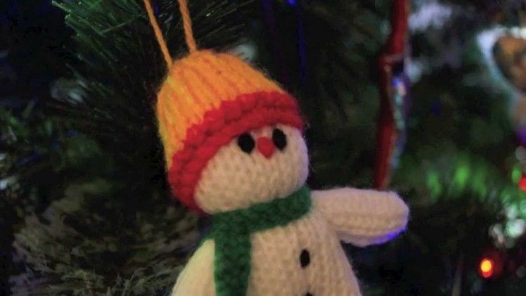 The Knitted Snowman - Christmas Stop Motion
