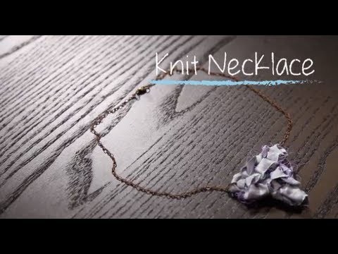 1 Hour Project: Knit Pendant With Stefanie Japel