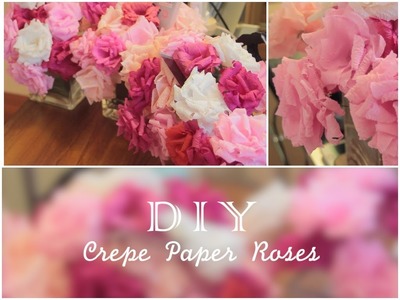 21st Birthday Series: HOW TO MAKE CREPE PAPER ROSES