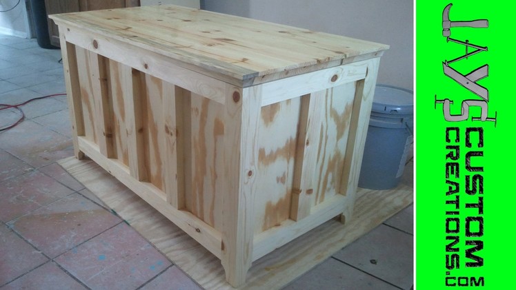 2x4 Half Lap Blanket Chest - 089