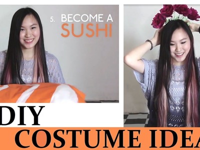 7 DIY Costume Ideas - Ninja, Salmon Sashimi Sushi, Stickman | Craftysupermom
