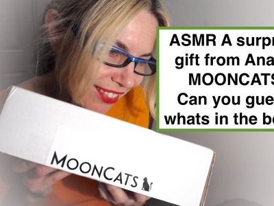 ASMR Mooncats guess whats in the surprise box