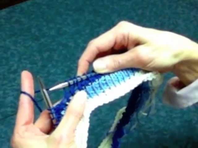 Basics of Knitting:  Right Lifted Increase (RLI)