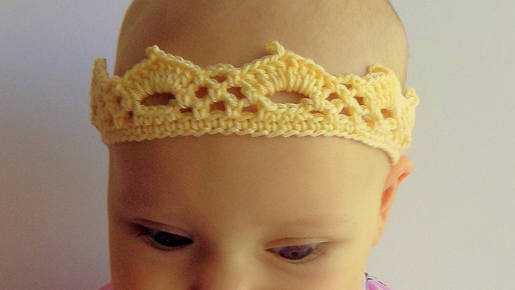 Crochet a Crown for a Little Princess - DIY Crafts - Guidecentral