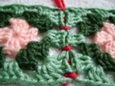 Crochet Granny Squares - #2 Join with Chain Seam & Single Crochet Seam