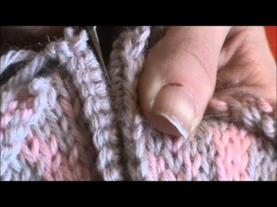Crochet Steek with Kayla Dyches knitting video