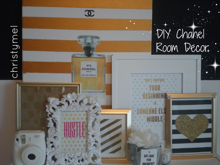 DIY Chanel Room Decor