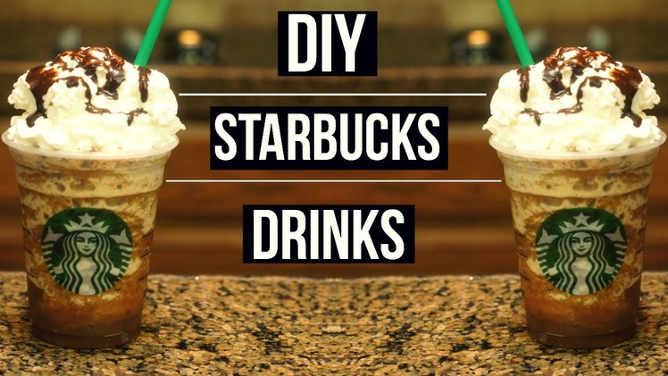 DIY Starbucks Drinks | Smore's, Cookie Crumble, Java Chip Fraps!