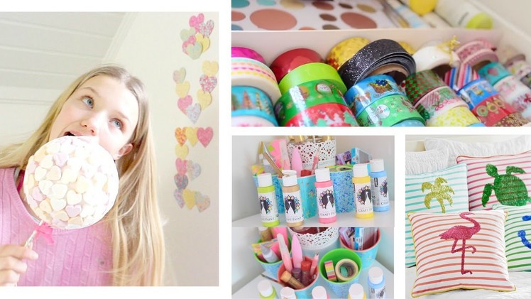 DIY Tumblr Room Decor for SPRING & SUMMER! Cute & Affordable! +Organizing!